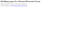 Desktop Screenshot of mount-pleasant-farm.co.uk